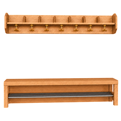 Produkt Bild Komplettgarderobe mit offener Ablagereihe 1171R400R26