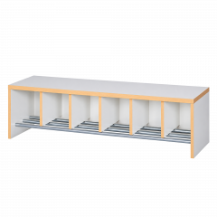 Produktbild Garderobenbank mit integriertem Schuhrost 117 003KB26