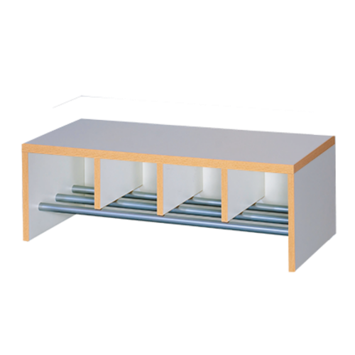 Produkt Bild Garderobenbank mit integriertem Schuhrost 117 001KB26