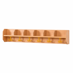 Produktbild Garderobenablage mit Fachtrennern und Haken 117 303 AD