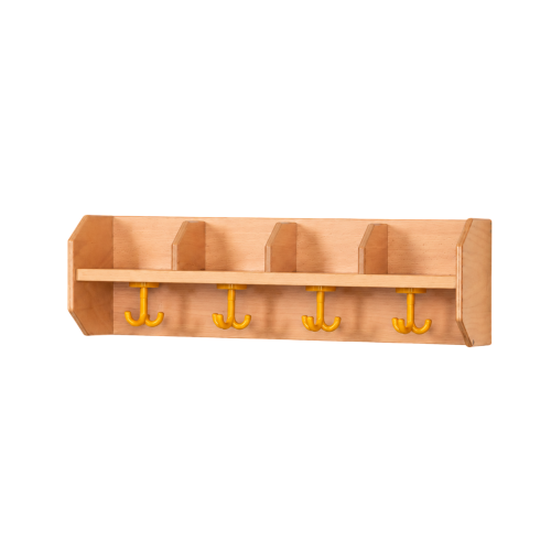 Produkt Bild Garderobenablage mit Fachtrennern und Haken 117 301 AD