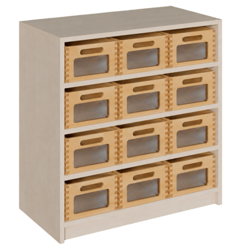 Produkt Bild Korpus-Regal mit Materialk&auml;sten 7808 062 00