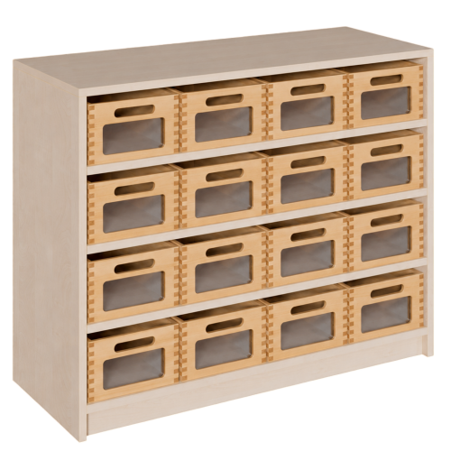 Produkt Bild Korpus-Regal mit Materialk&auml;sten 