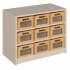 Produkt Bild Korpus-Regal mit Materialk&auml;sten 