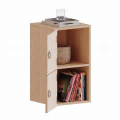 Produktbild Schlie&szlig;fach - Aufsatzschrank, 2 Ordnerh&ouml;hen - Serie evo180 F4152ASFLI