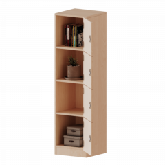 Produktbild Schlie&szlig;fachschrank, 4 Ordnerh&ouml;hen - Serie evo180 F4144SFBRE