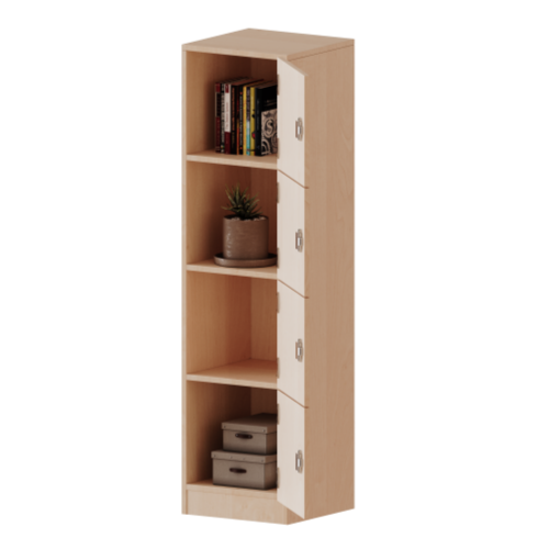 Produkt Bild Schlie&szlig;fachschrank, 4 Ordnerh&ouml;hen - Serie evo180 F4154SFBRE