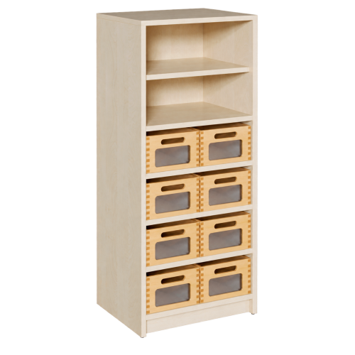 Produkt Bild Korpus-Regal mit Materialk&auml;sten und offenen F&auml;chern 5212 062 00