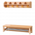 Produkt Bild Komplettgarderobe mit offener Ablagereihe 