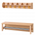 Produkt Bild Komplettgarderobe mit offener Ablagereihe 