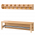 Produkt Bild Komplettgarderobe mit offener Ablagereihe 