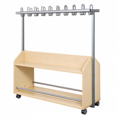 Produktbild Garderobenwagen doppelseitig 